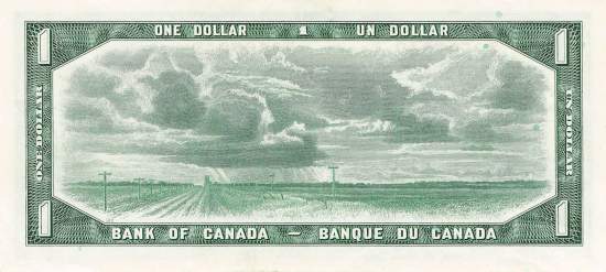 Kanada 1 Dollar 1954  p.74b